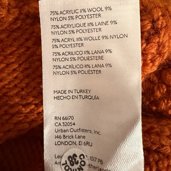 Maeve Wide Neck Oversized Cable Knit Sweater XS - Picture 14 of 15